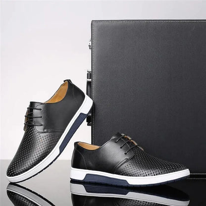 Konjoun™ Men's Leather Casual Shoes