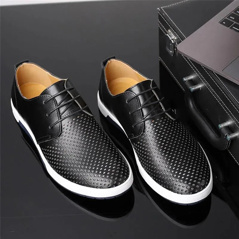 Konjoun™ Men's Leather Casual Shoes